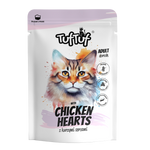 TUF TUF Saszetka mielonka z kurzymi sercami dla kota
