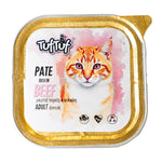 TufTuf Tacka alupak pate bogat în carne de vită pentru pisică