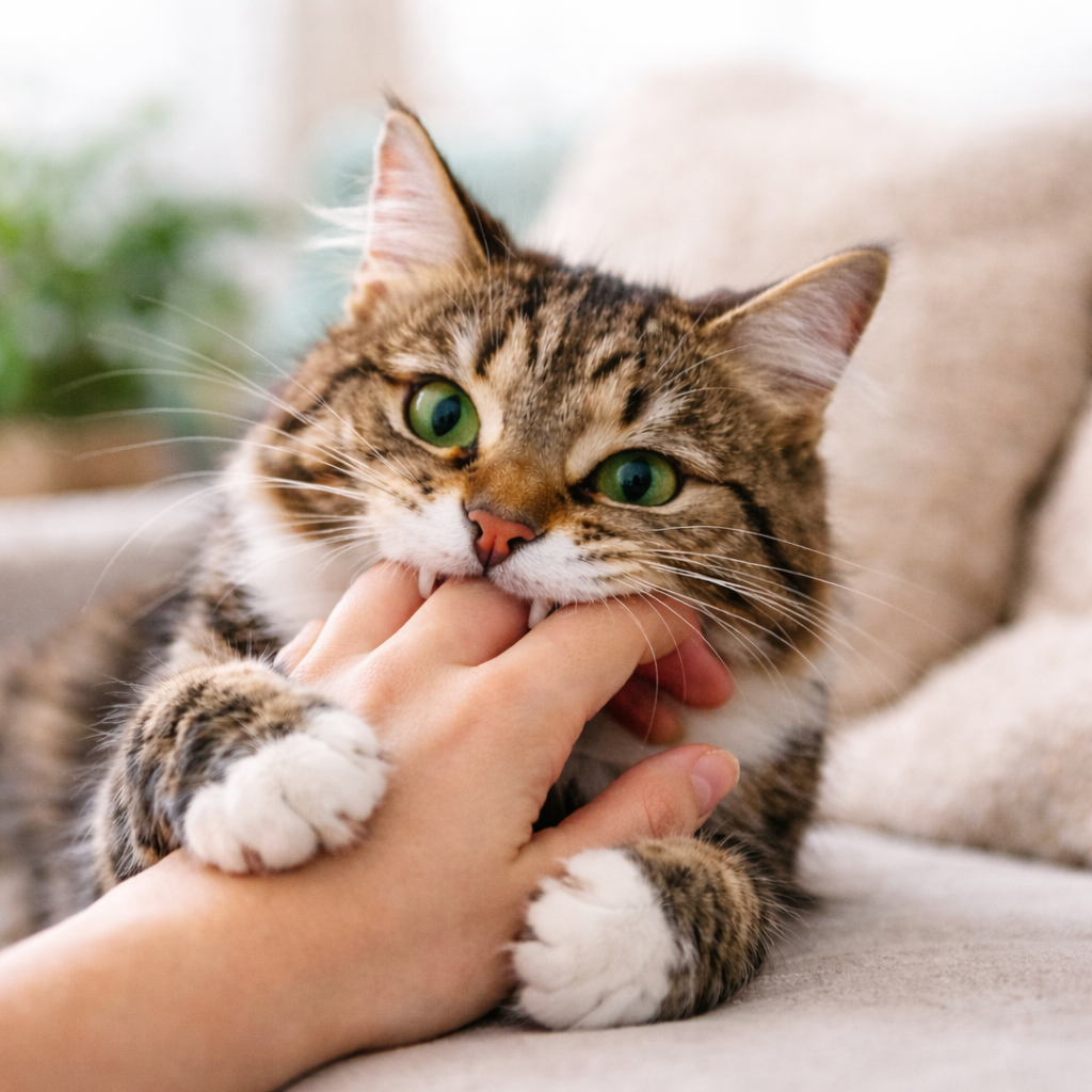 Dlaczego kot nagle gryzie? Lilka i lekcja granic