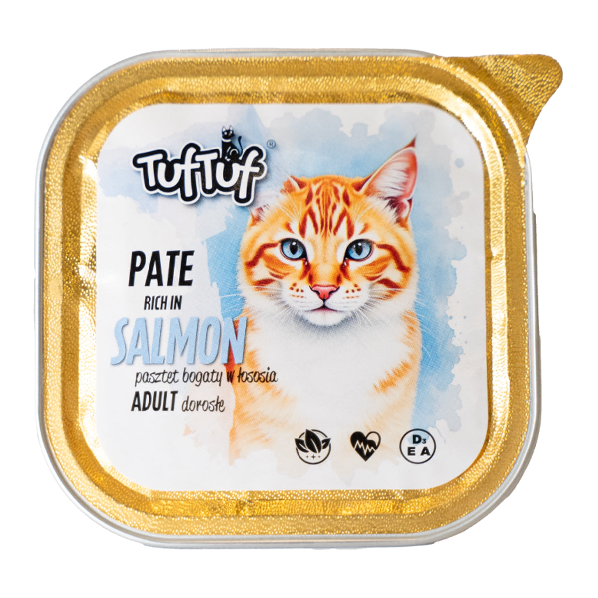 TufTuf Tacka alupak pasztet bogaty w łososia dla kota
