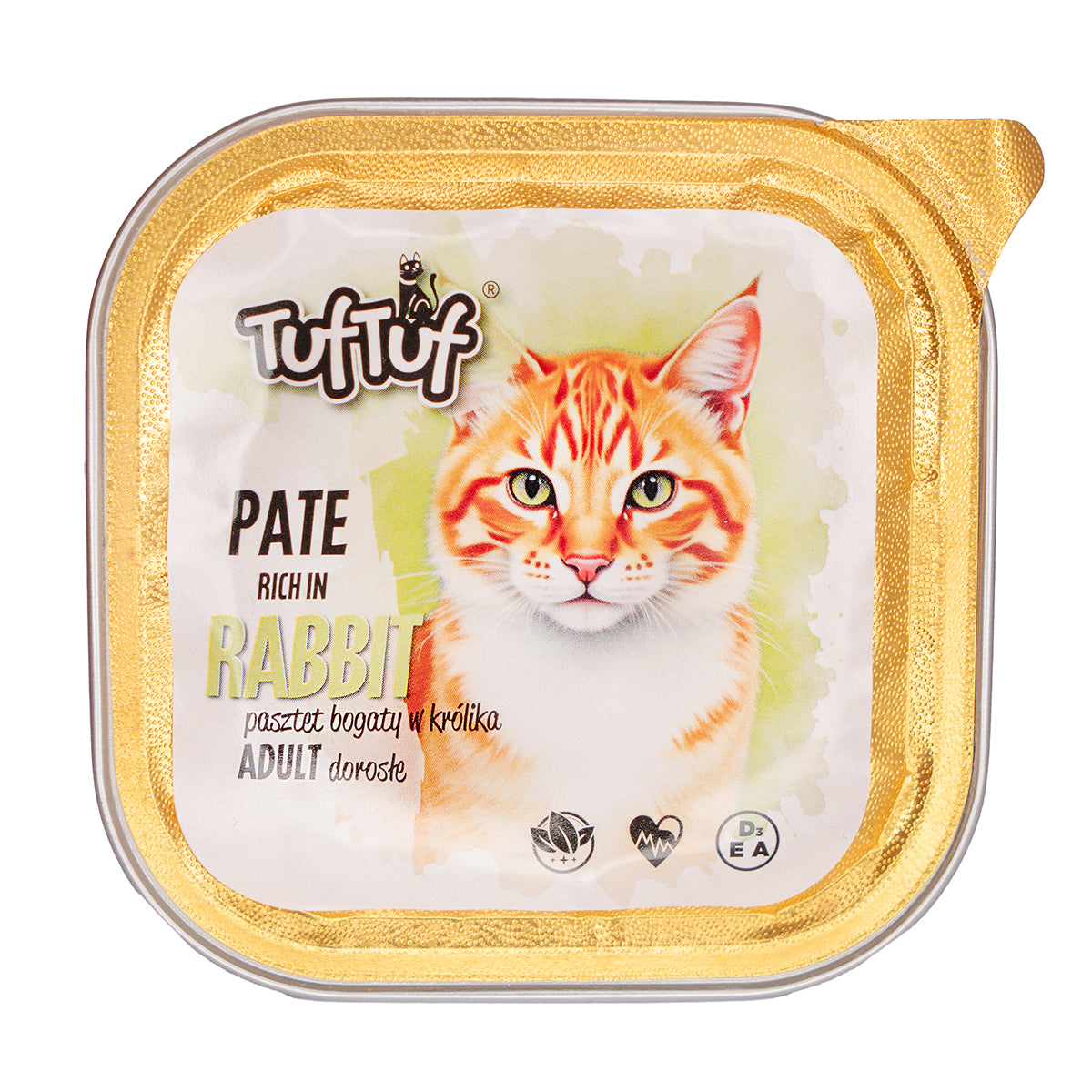 TufTuf Tacka alupak pasztet bogaty w królika dla kota