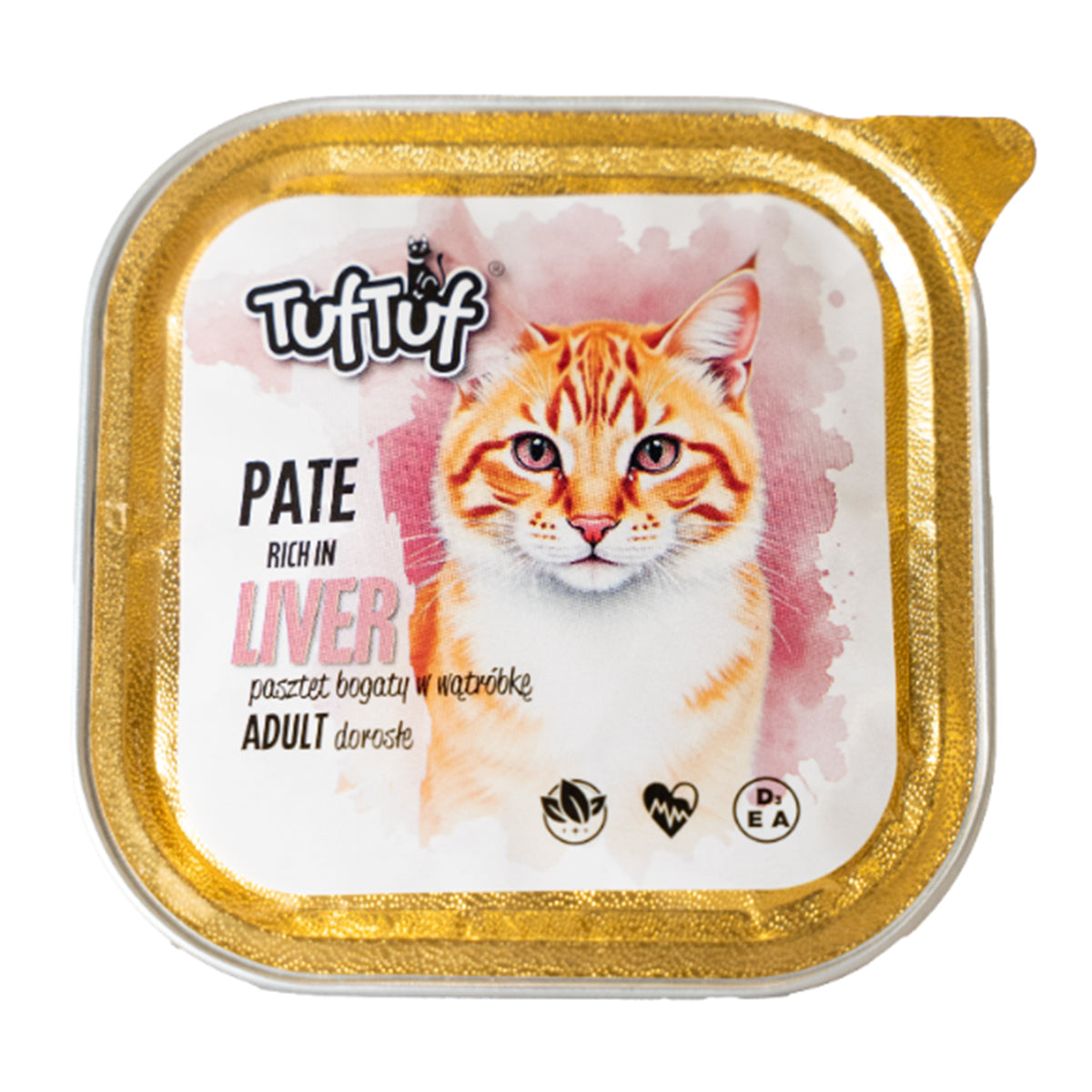 TufTuf Tacka alupak pasztet bogaty w wątróbkę dla kota